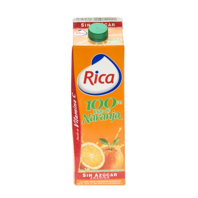 Jugo Rica Sin Azucar 32Oz