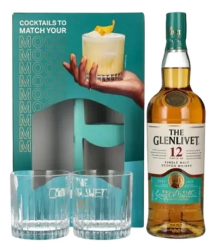 The Glenlivet 12 Años 750Ml + Posavasos 