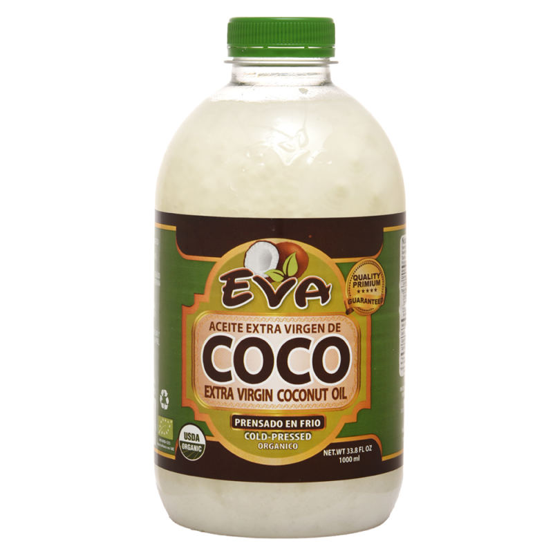 Aceite De Coco Refinado 1 Lit. Eva