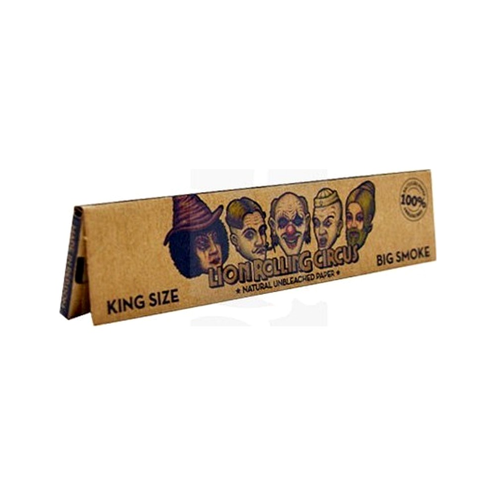 Lion Rolling Circus Unbleached  King Size 