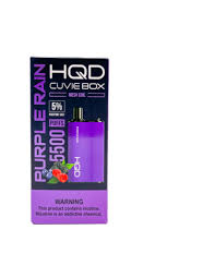 Hqd Cuvie Box 5500Puffs Purple Rain