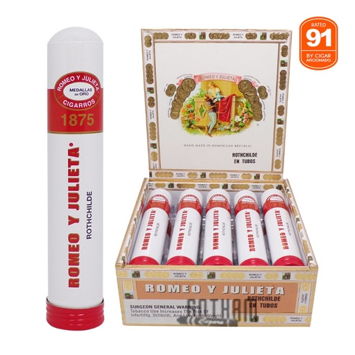 Romeo Y Julieta Rothchilde 1875 Tubo