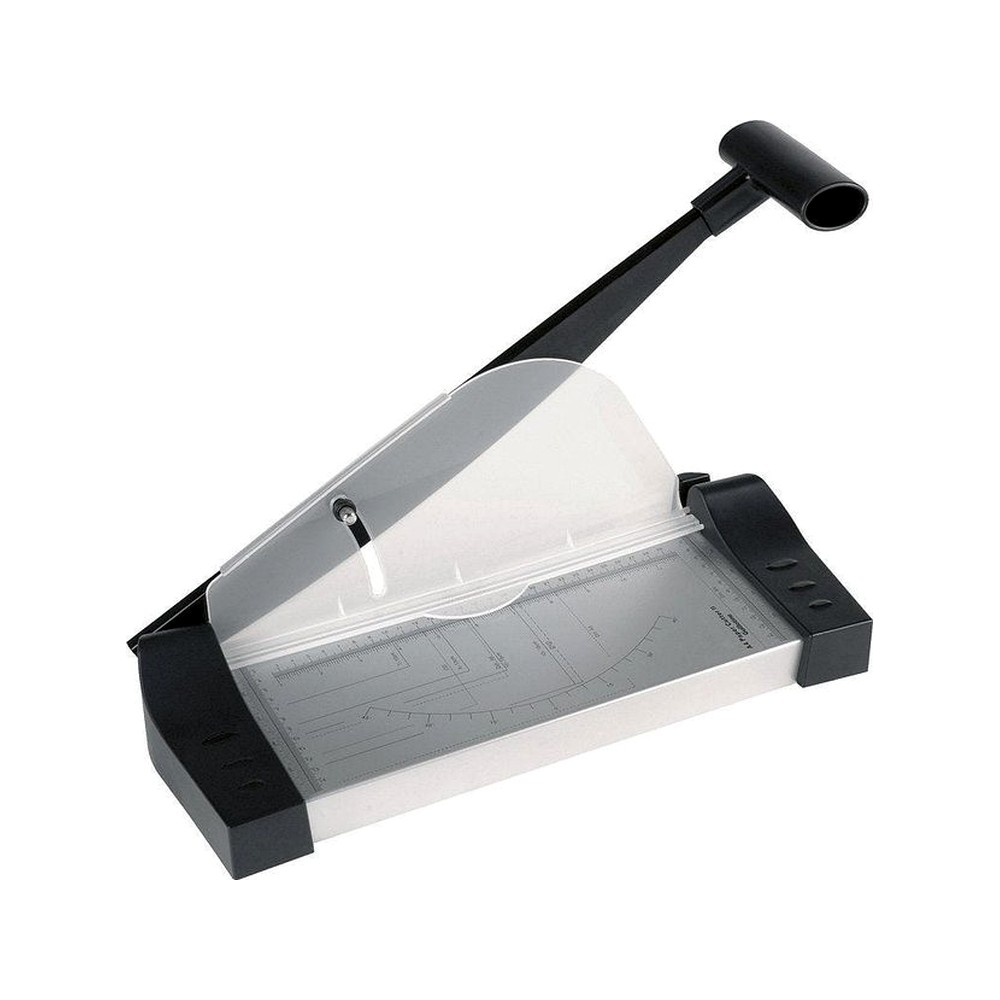 Guillotina Plastica Negra/Blanco