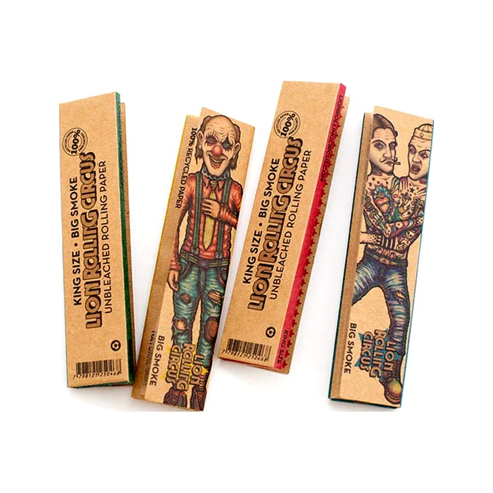Lion Rolling Circus Unbleached Rolling Paper