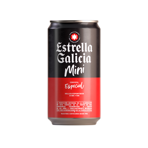 Estrella Galicia Premium 250Ml LATA
