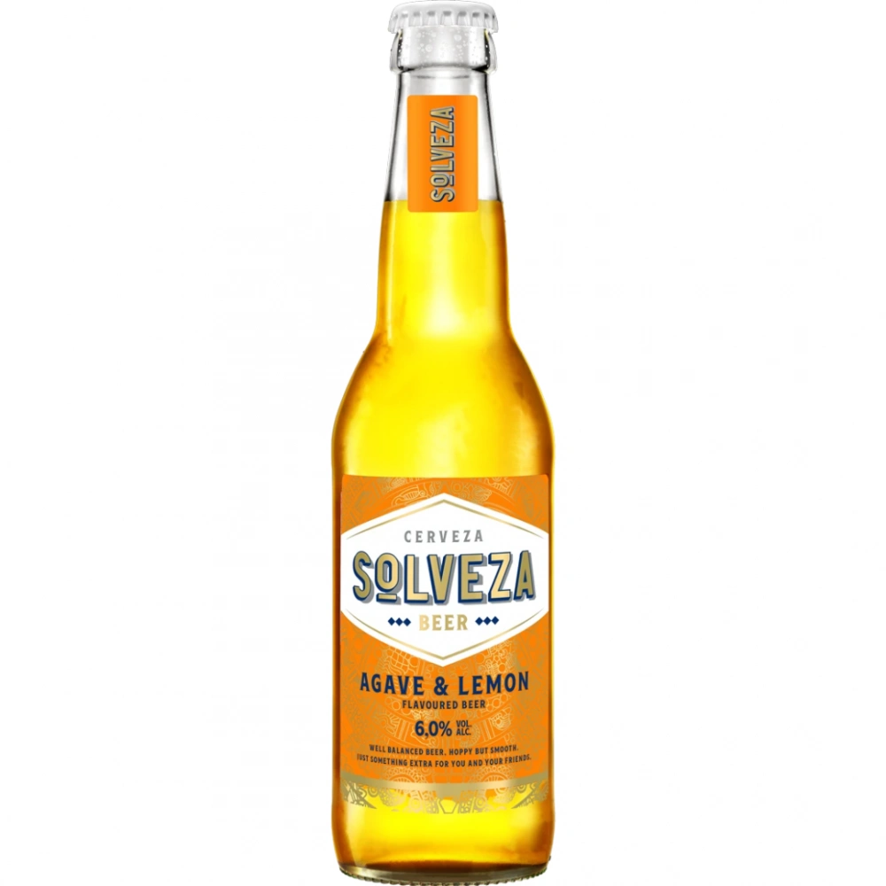 Solveza Agave & Lemon 330Ml