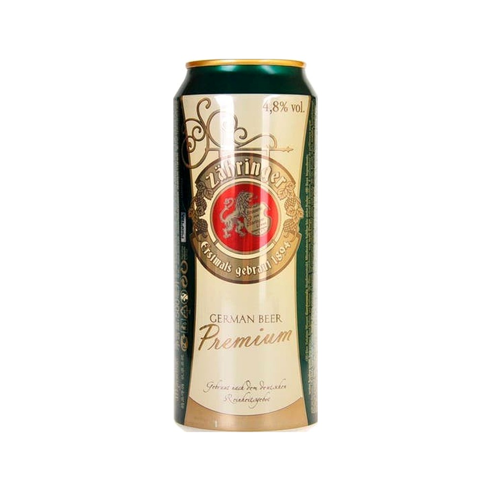 Zahringer Premium(Verde) 500Ml LATA