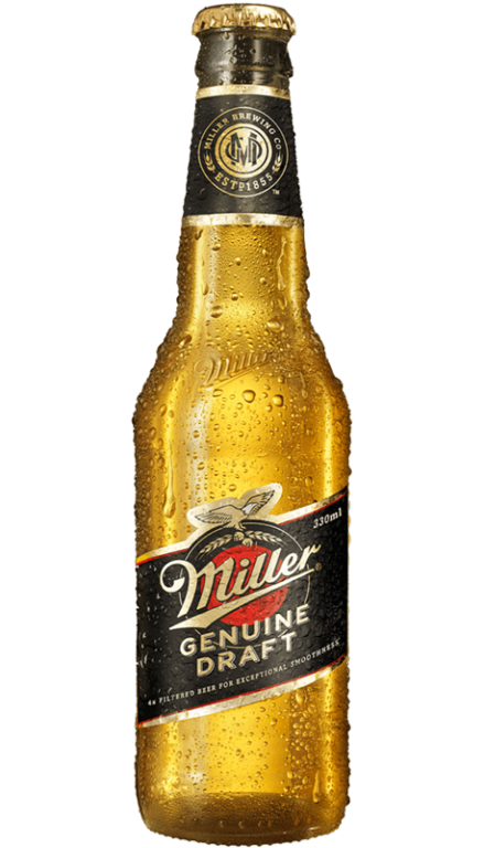 Miller Genuine Draft 330Ml Botella
