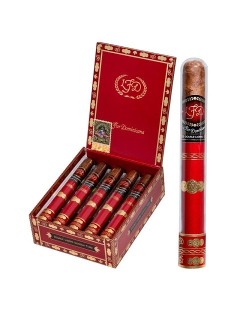 La Flor Dominicana Doble Ligero Crystal Corona