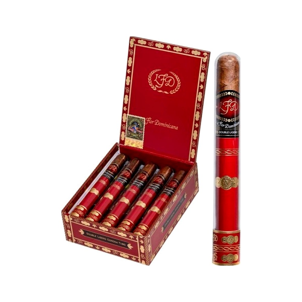 La Flor Dominicana Doble Ligero Crystal Corona