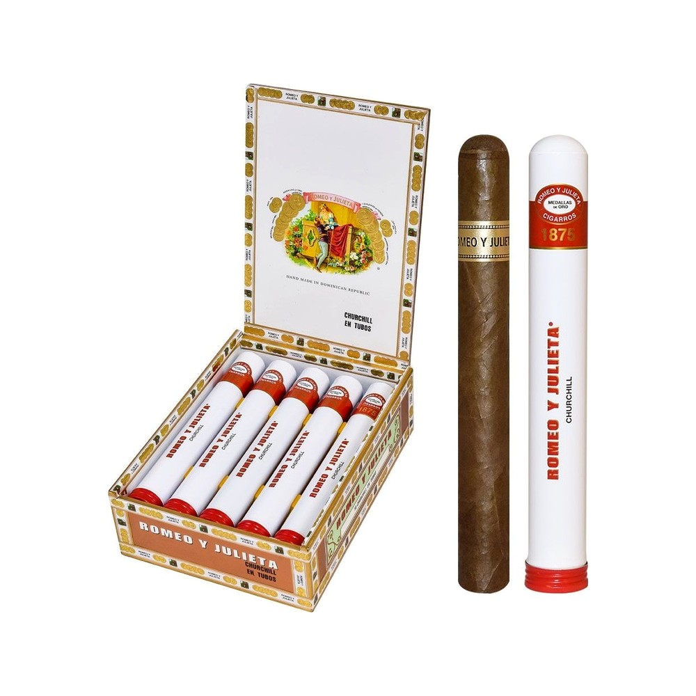 Romeo Y Julieta Churchill 1875 Tubo