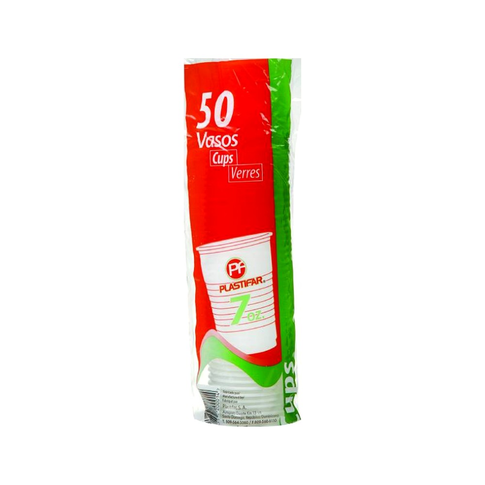 Vaso Plastico No.7