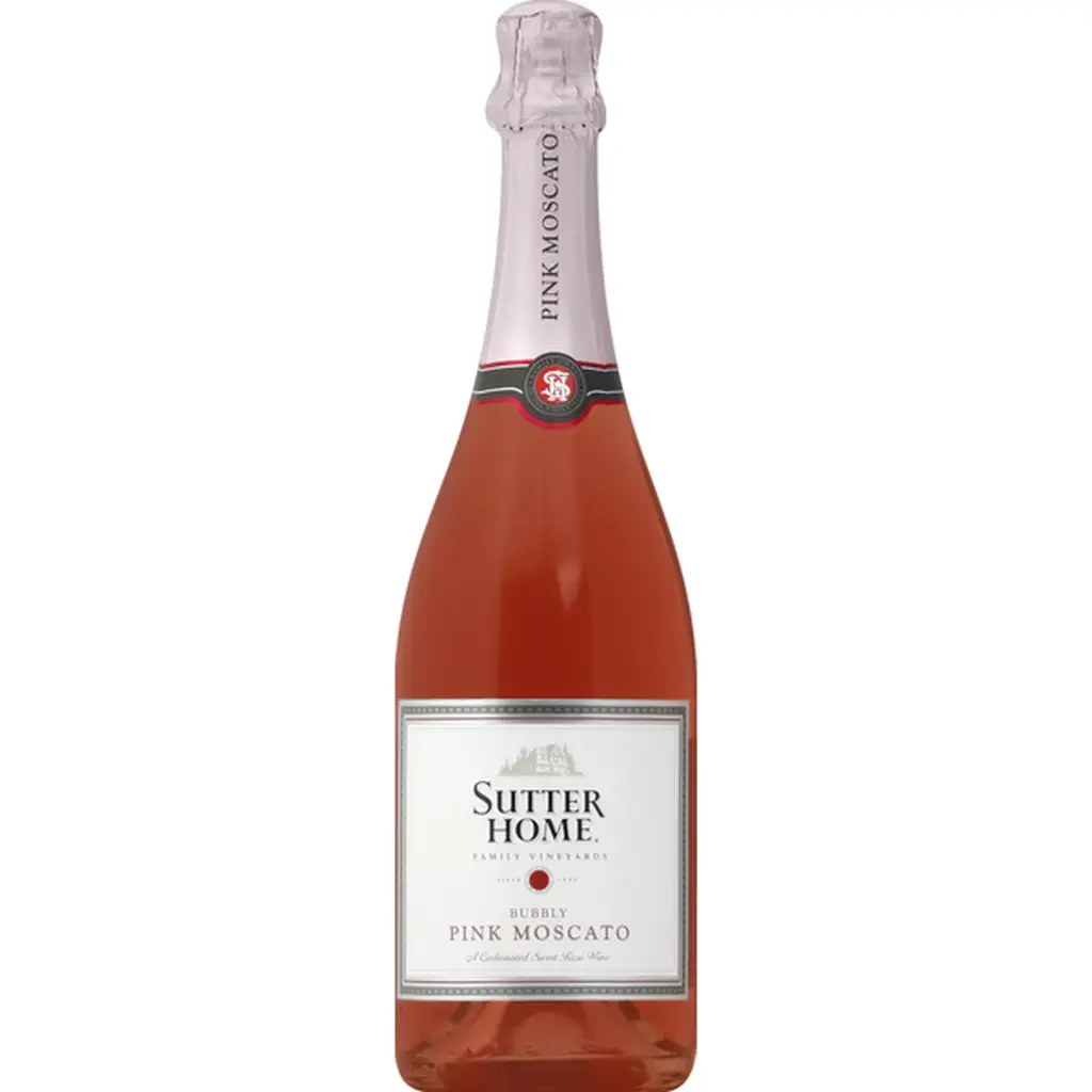 Sutter Home Pink Moscato Bubbly 750Ml