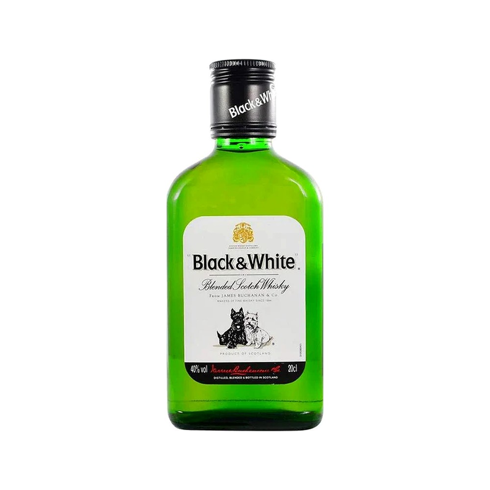 Black & White Blended Scotch 200Ml
