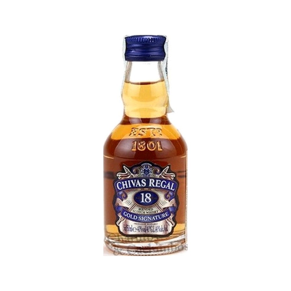 Chivas Regal 18 Años 50Ml Miniatura