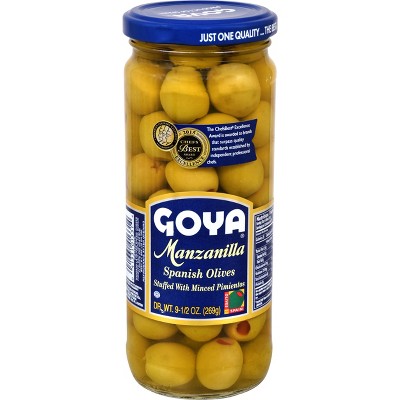 Goya Aceitunas Manzanilla Rellenas De Pimiento 16.48Oz