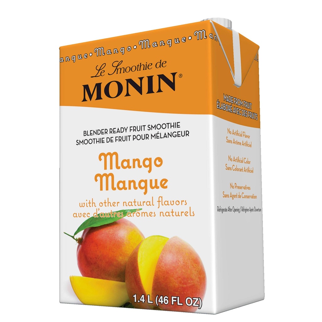 Le Monin Smoothie Mango 46Oz Carton