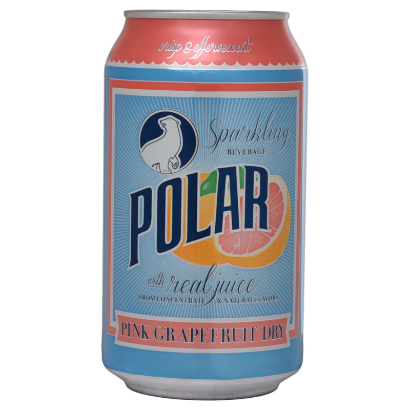 Polar Pink Grape fruit Dry 330Ml