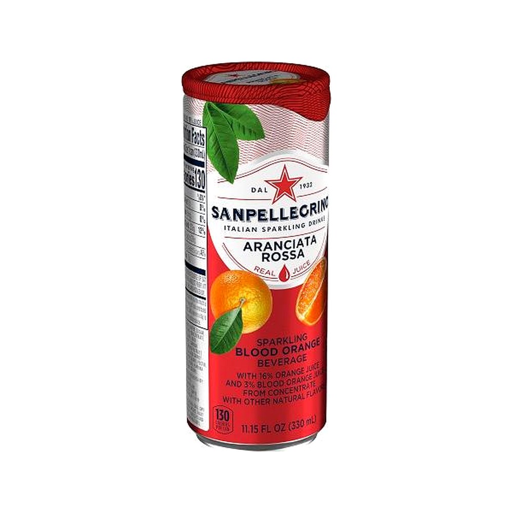 San Pellegrino Aranciata Rossa LATA 330Ml