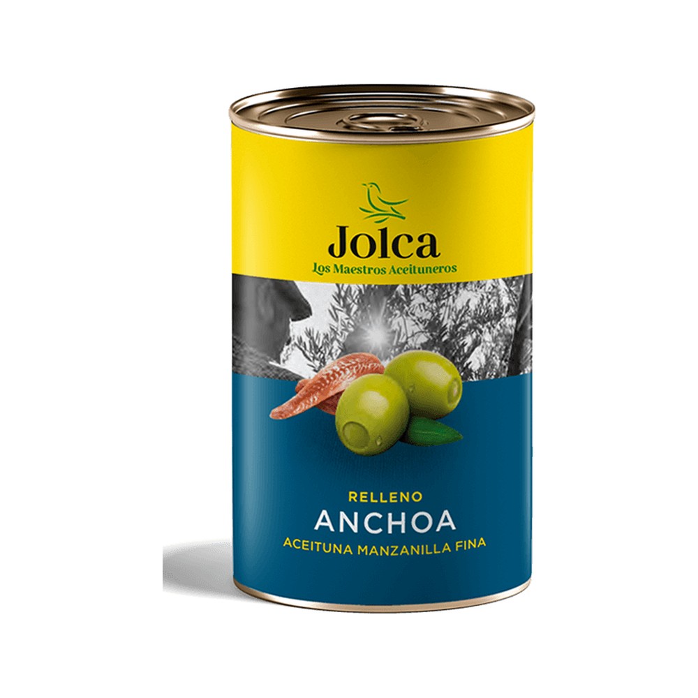 Aceituna Jolca Rell Anchoa 120Grs  PAQ(3*1)