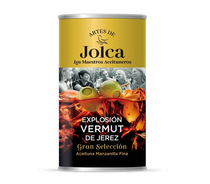 Aceituna Jolca Rell. Anchoa Vermut 350Grs 