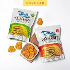 Carles Patacones Sazonados Con Sal 3.5Oz