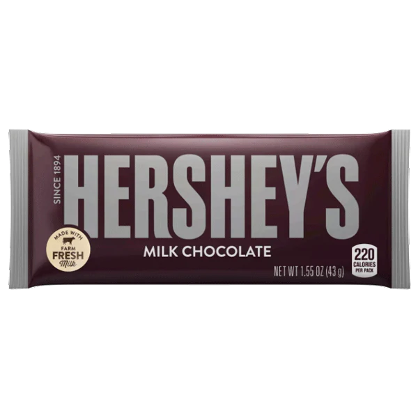 Hershey Milk Chocolate Black 
