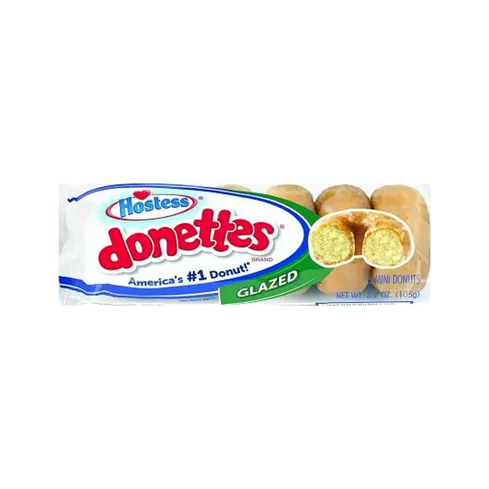 Hostess Donettes Glazed 3.7Oz
