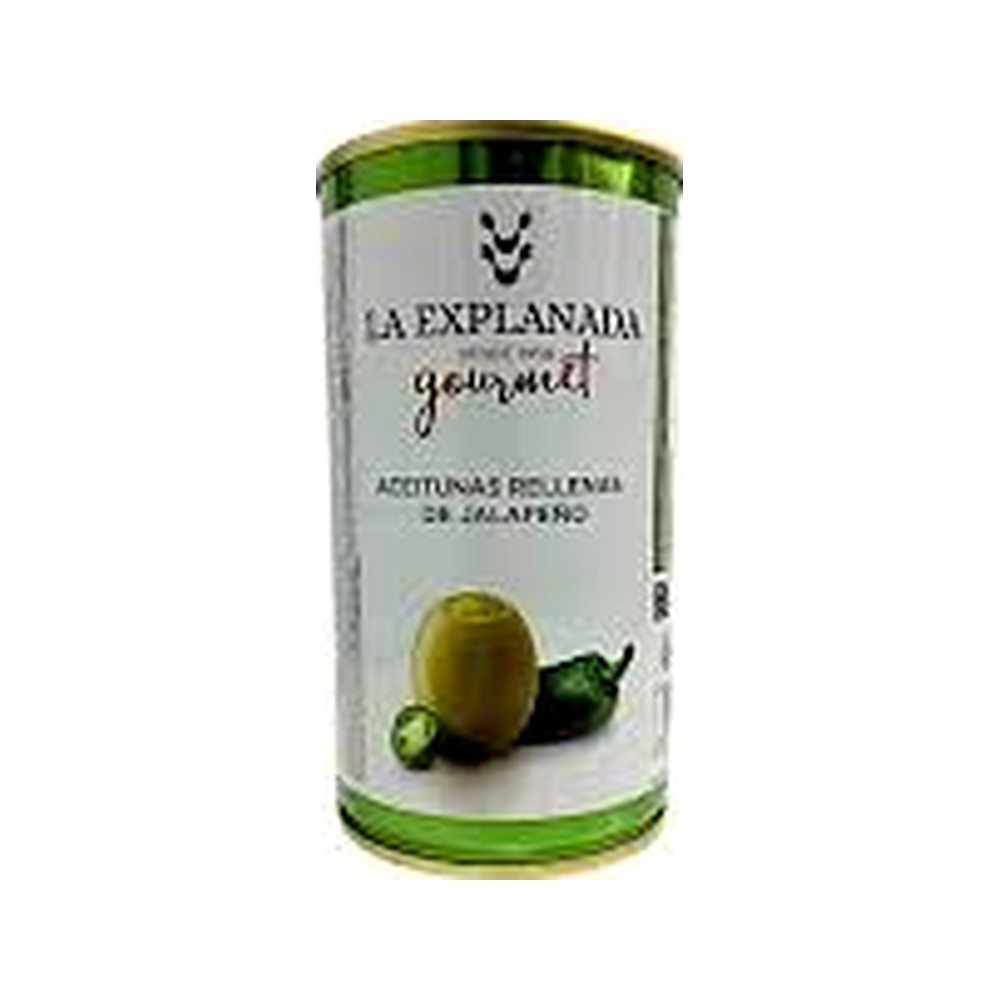 La Explanada Aceitunas Rellenas De Jalapeño 350G