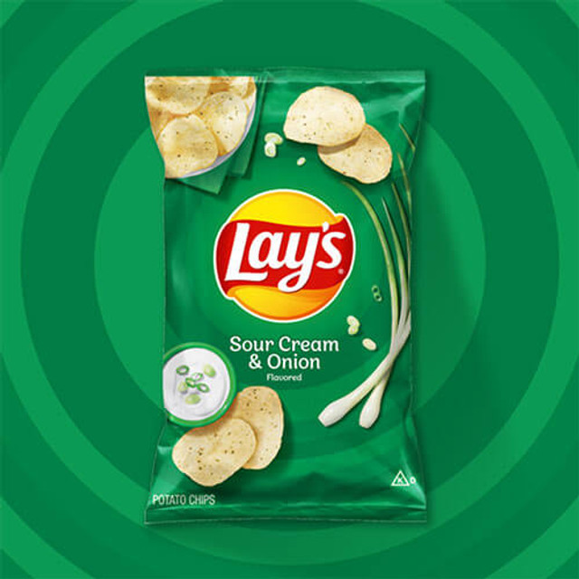 Lays Sour Cream Y Onion 184Grs