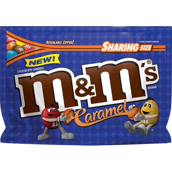 M&M Sharing Size Caramel 9.6Oz