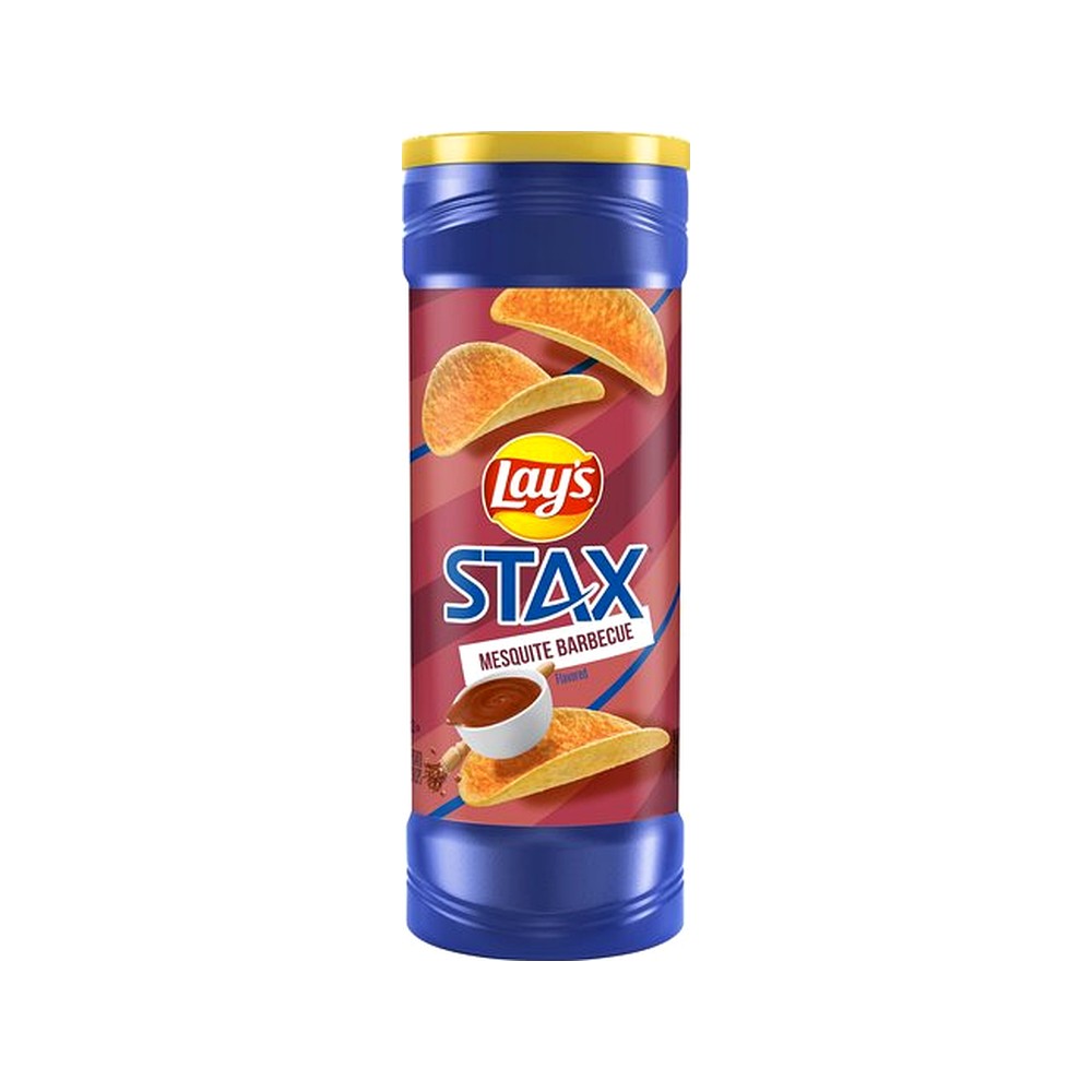 Papita Lays Stax Bbq 155.9Grs