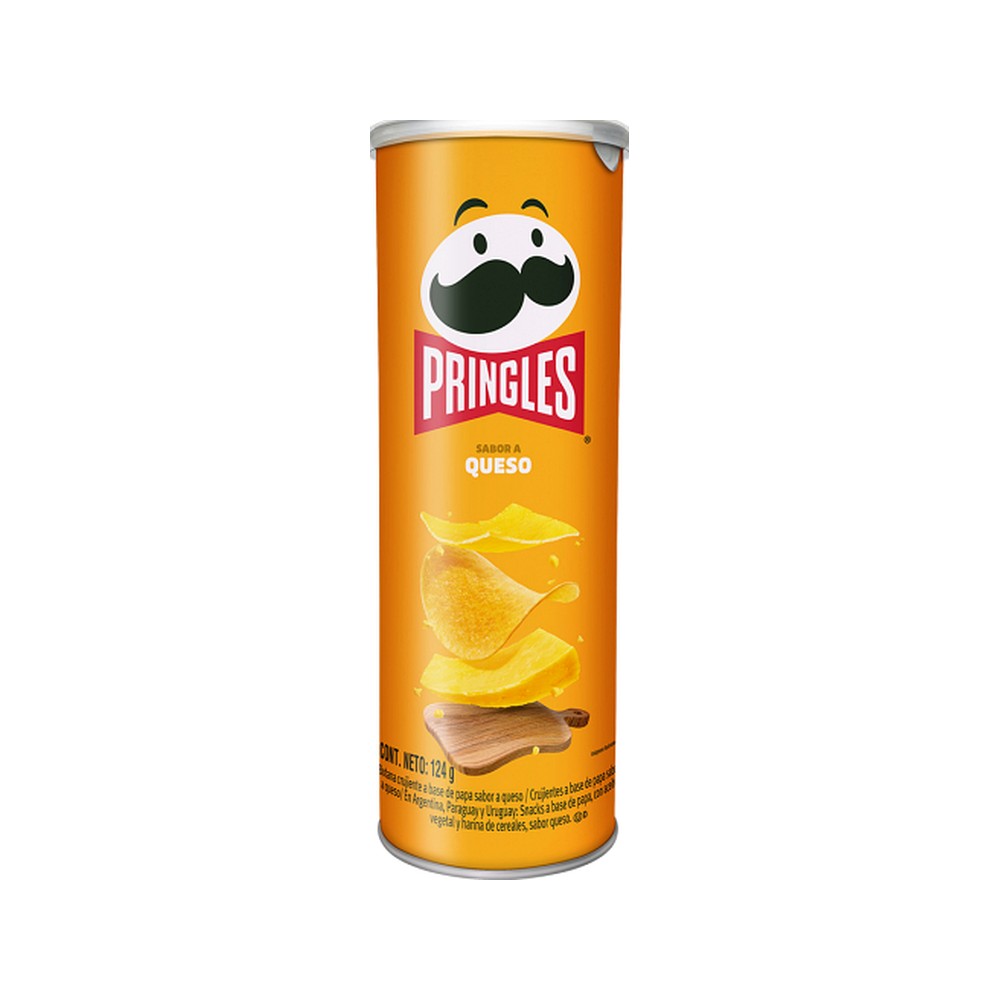 Pringles Queso Cheddar 124Grs