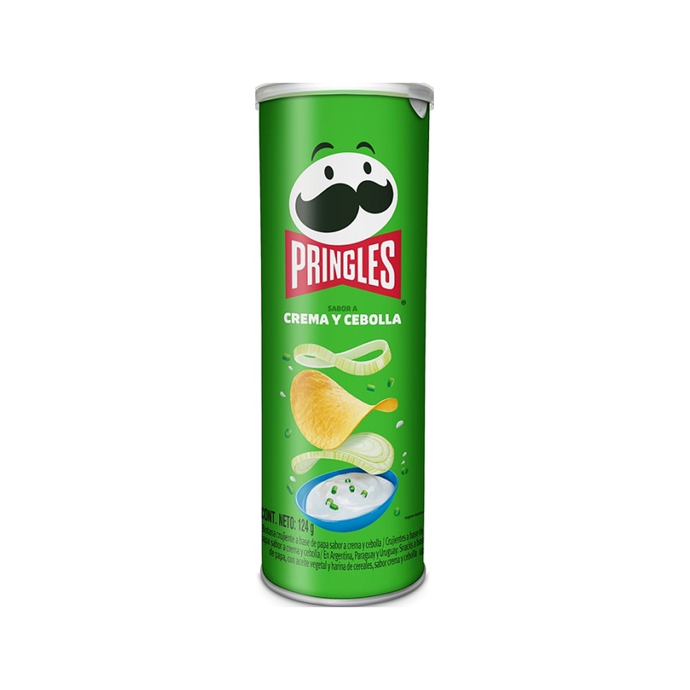 Pringles Crema Y Cebolla 124Grs