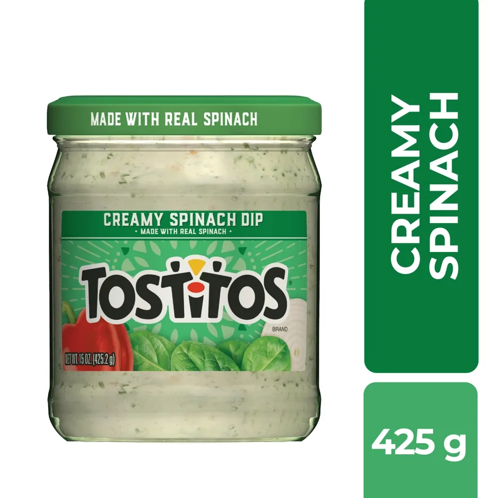 Salsa Tostitos Espinacas 439Grs