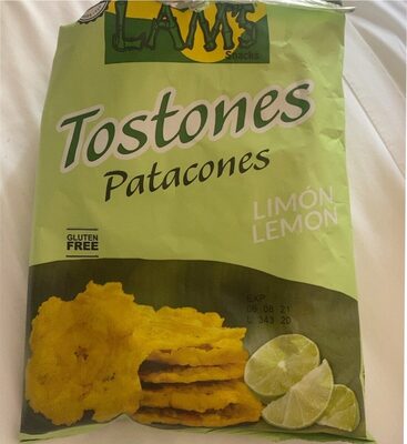 Tostones Lams Limon 113Grs