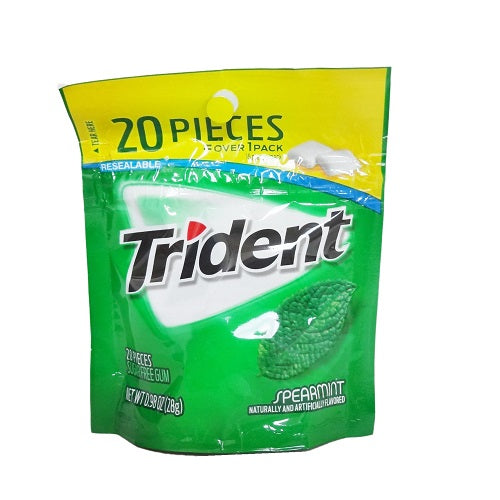 Trident 20Piezas 28Grs Sugar Free