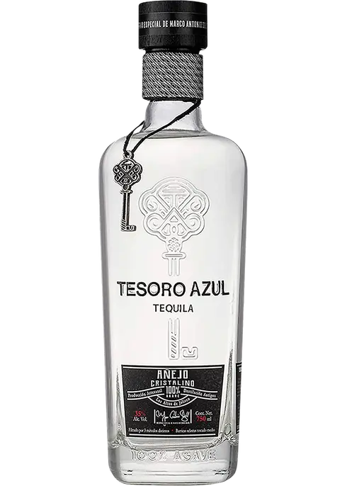 Tesoro Azul Añejo Cristalino 750Ml