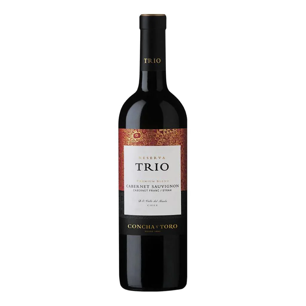 Concha Y Toro Reserva Trio Cabernet Sauvigñon Syrah 750Ml