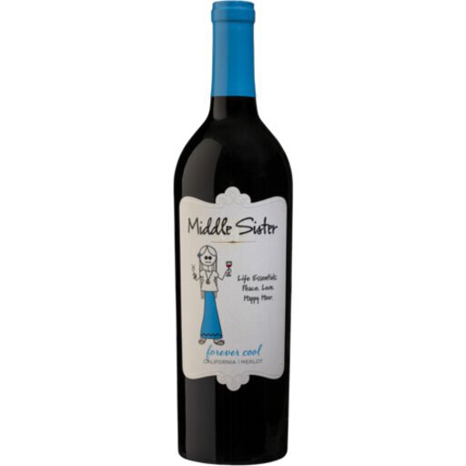 Middle Sister Merlot 750Ml