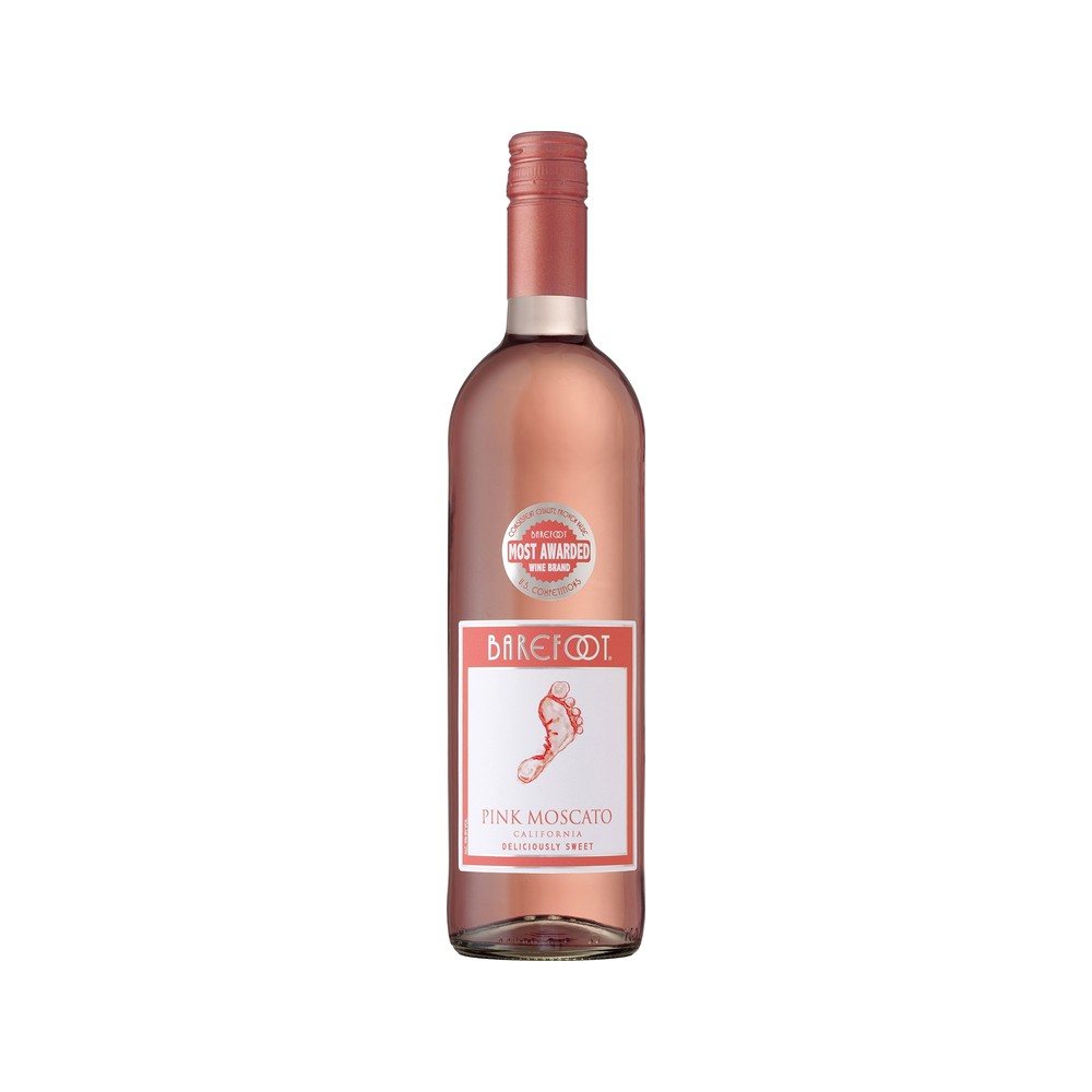 Barefoot Pink Moscato 750Ml