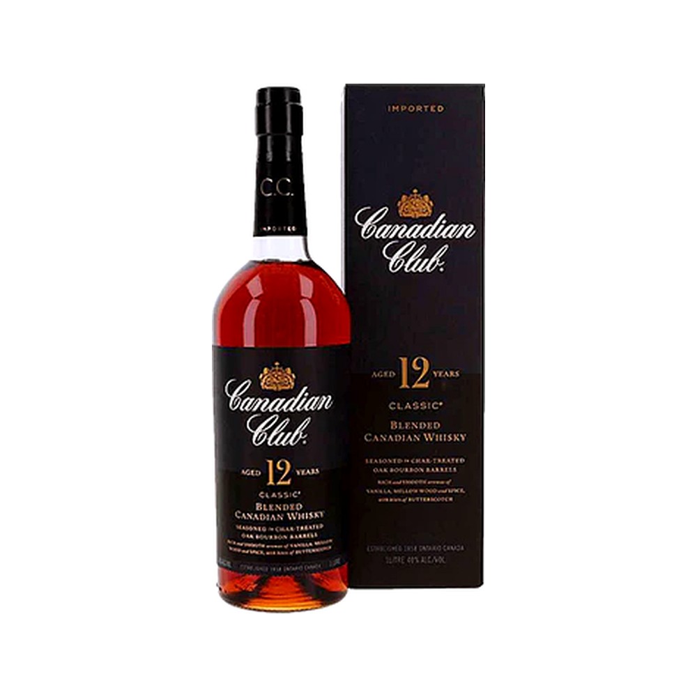 Canadian Club 12 Años 1000Ml