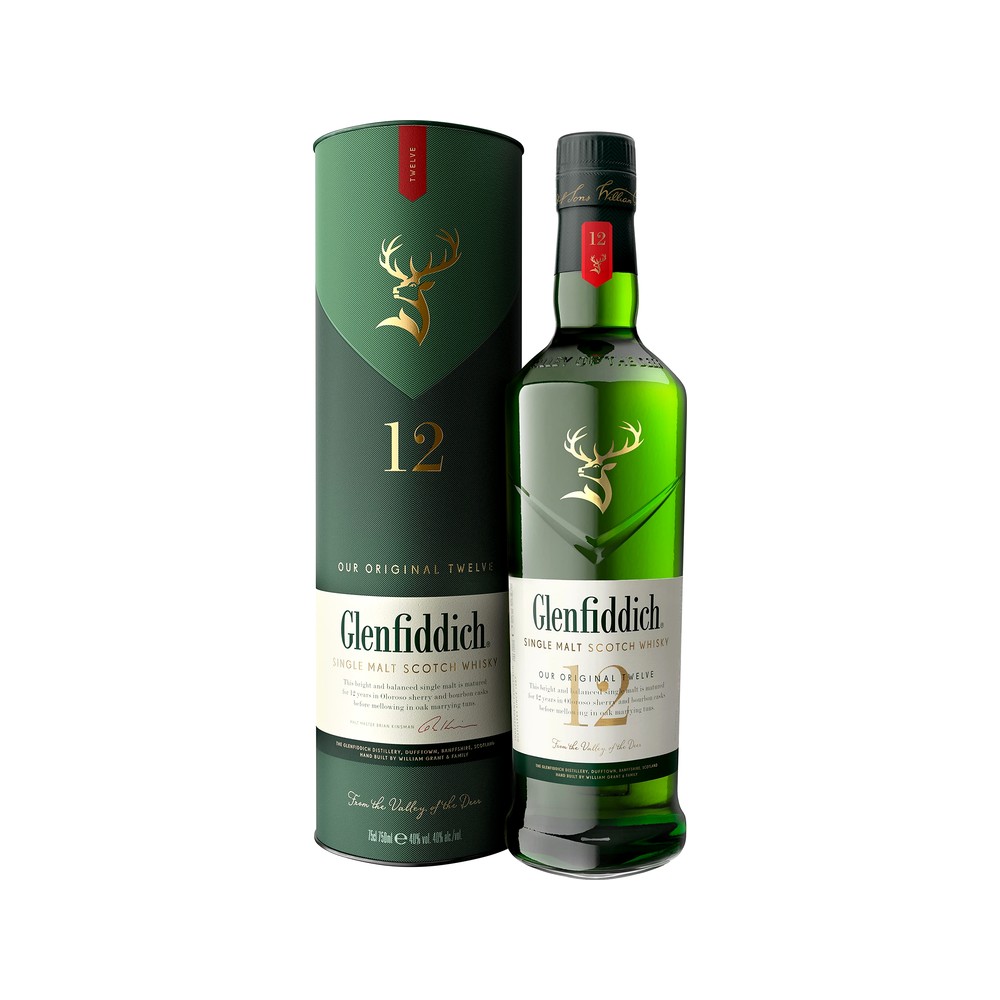 Glenfiddich 12 Años 750Ml