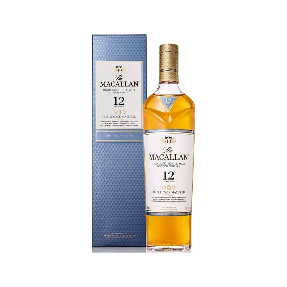 The Macallan 12 Años Triple Cask 750Ml