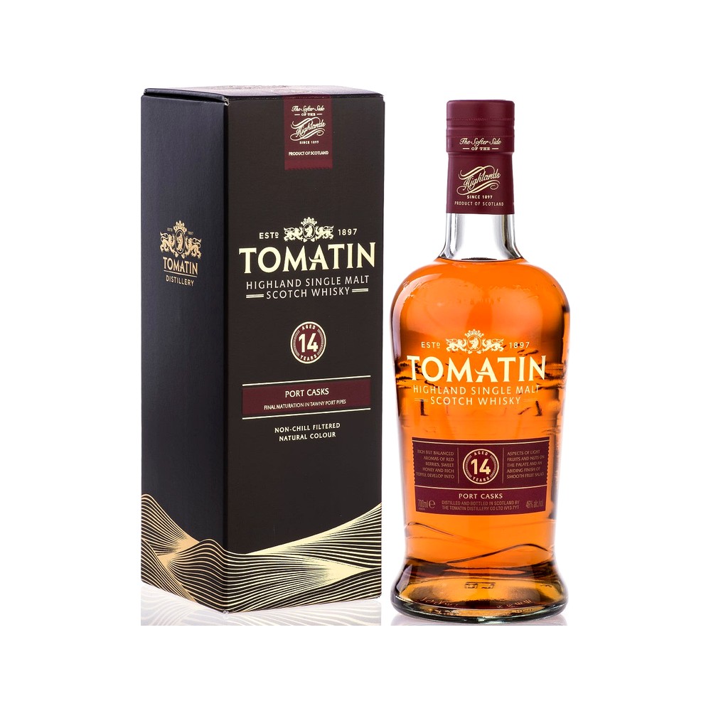 Tomatin 14 Años Port Casks 700Ml