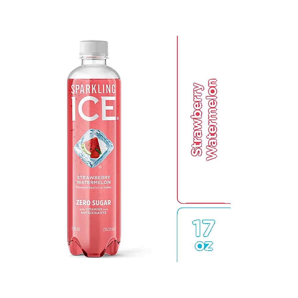 Sparkling Ice Strawberry Watermelon 17Oz 