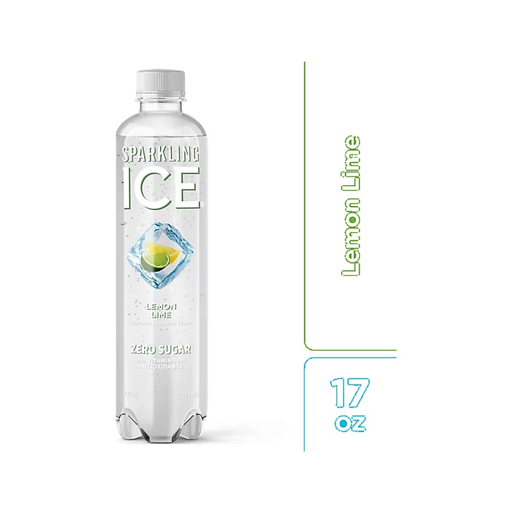 Sparkling Ice Lemon Lime 17Oz 