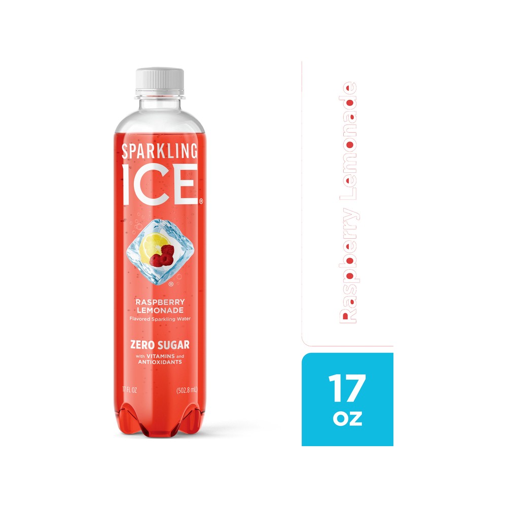 Sparkling Ice Lemonade Strawberry 17Oz  