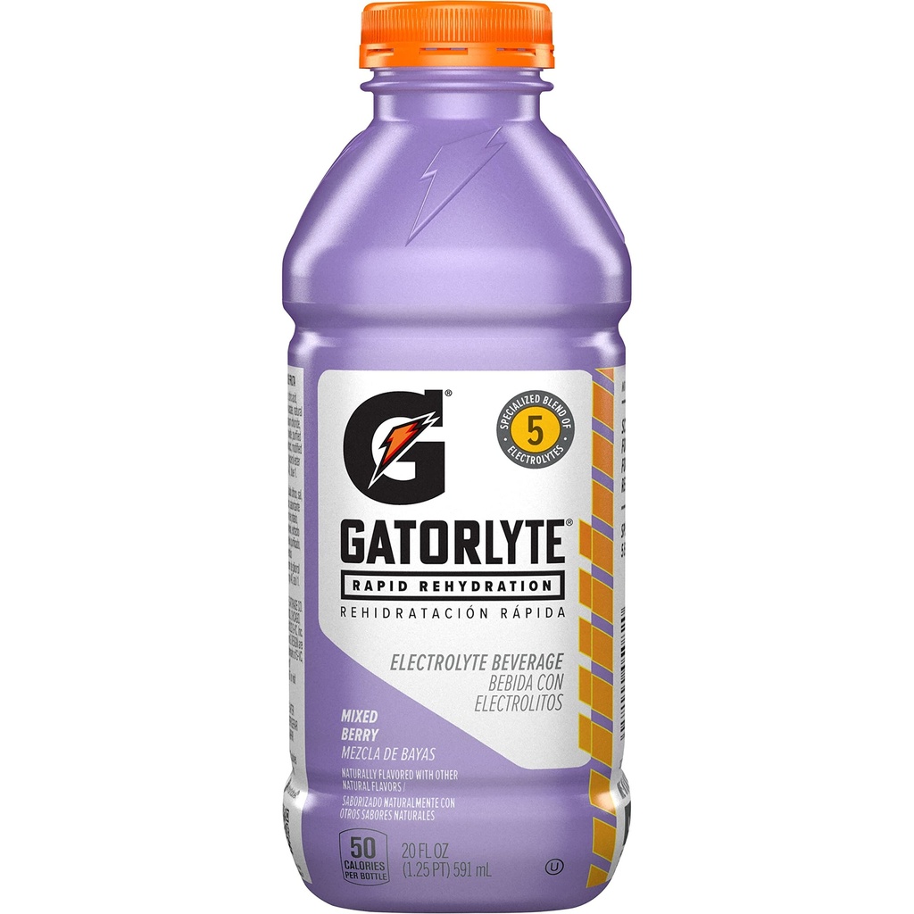 Gatorlyte Mezcla de Bayas 591Ml 