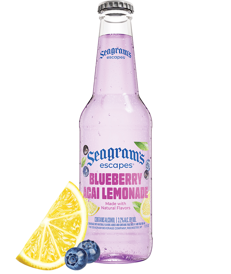 Seagrams Escapes Blueberry Acai Lemonade 12onz
